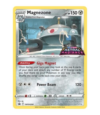 Magnezone SWSH Black Star Promos SWSH208