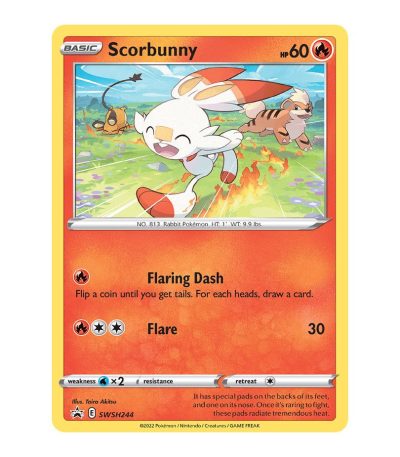 Scorbunny SWSH Black Star Promos SWSH244