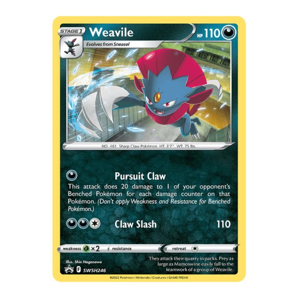 Weavile SWSH Black Star Promos SWSH246