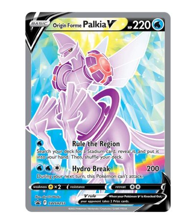 Origin Forme Palkia V SWSH Black Star Promos SWSH253