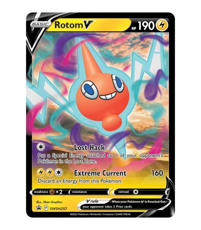 Rotom V SWSH Black Star Promos SWSH257