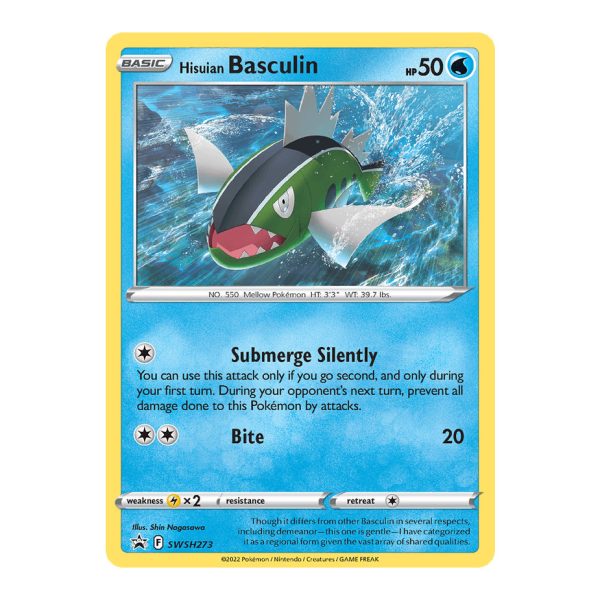 Hisuian Basculin SWSH Black Star Promos SWSH273