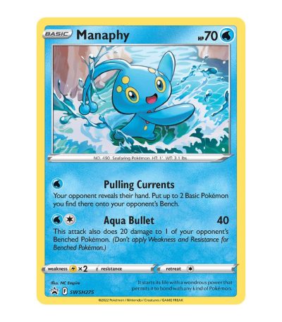 Manaphy SWSH Black Star Promos SWSH275