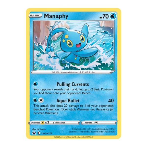 Manaphy SWSH Black Star Promos SWSH275
