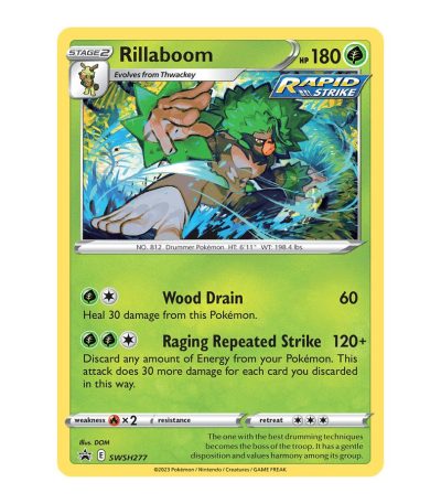 Rillaboom SWSH Black Star Promos SWSH277