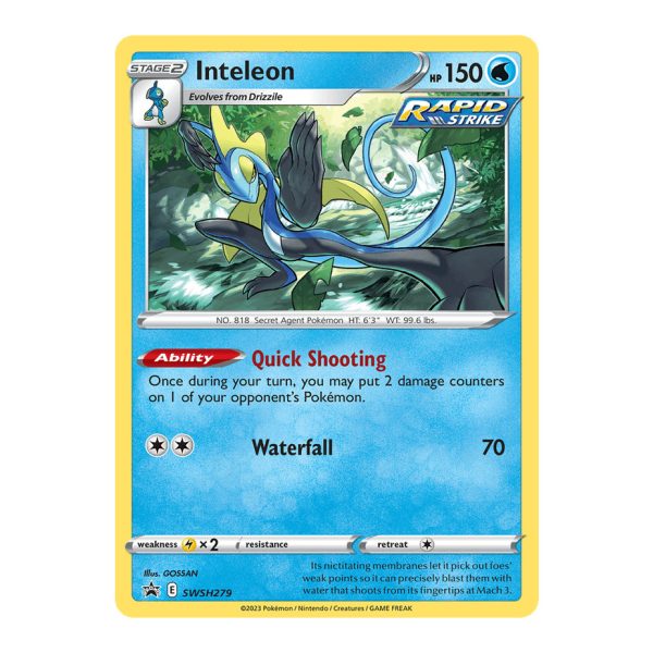 Inteleon SWSH Black Star Promos SWSH279