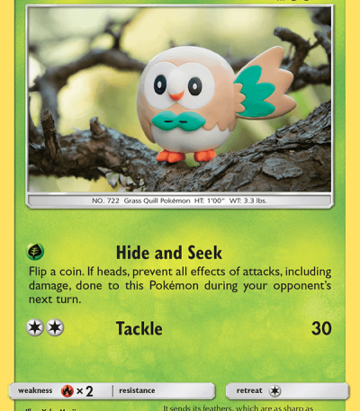 Rowlet Cosmic Eclipse 17